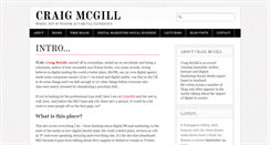 Desktop Screenshot of craig-mcgill.com